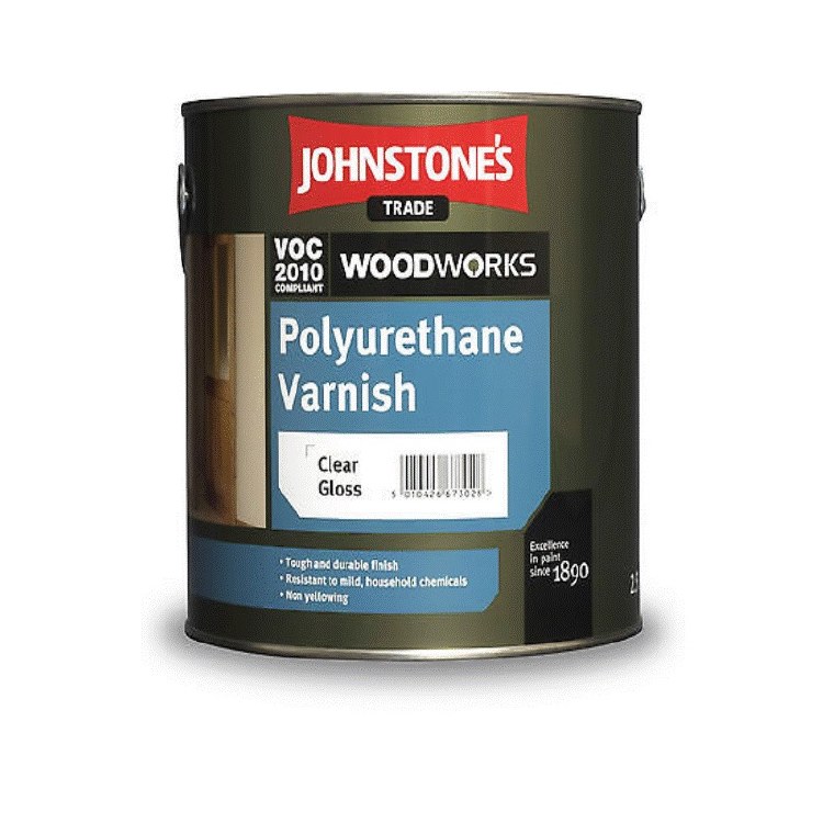 JOHNSTONE POLYURETHANE VARNISH CLEAR GLOSS 5L