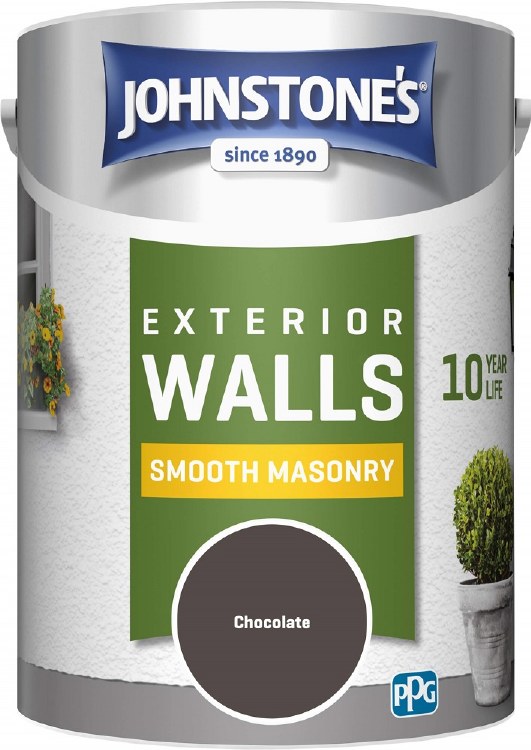 JOHNSTONES EXTERIOR  WALL SMOOTH MASONRY - CHOCOLATE 2.5L