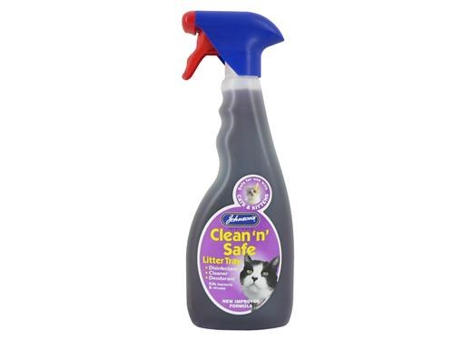 JV CLEAN&amp;SAFE LITTER TRAY DISENFECTANT
