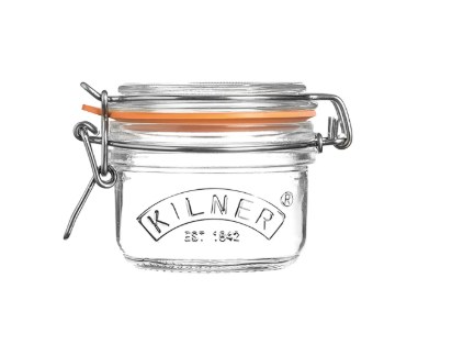 KILNER CLIP TOP ROUND JAR 0.125 LITRE