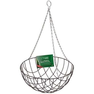 KINGFISHER 12" GREEN HANGING BASKET