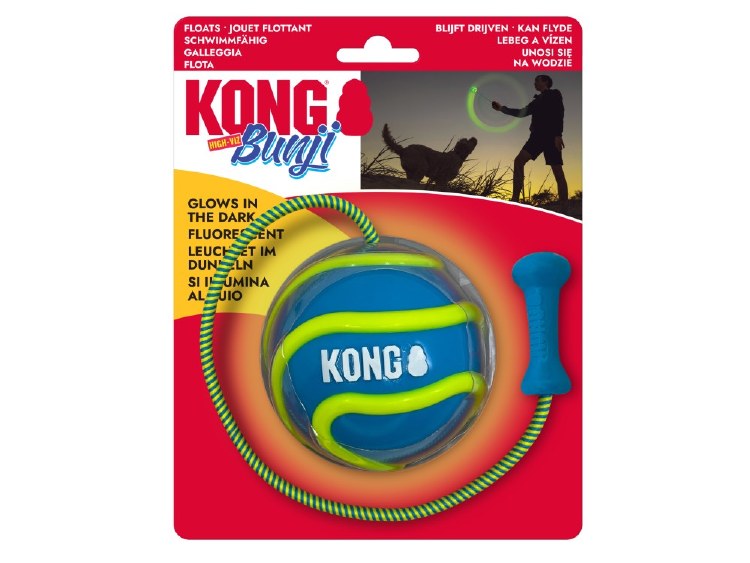 KONG BUNJI HIGH VIZ BALL ASST LARGE