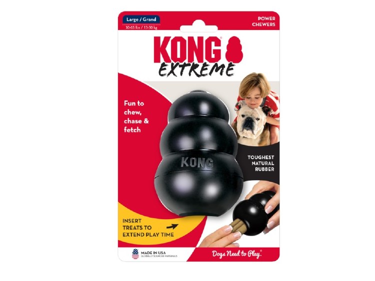 KONG EXTREME TOY BLACK LARGE