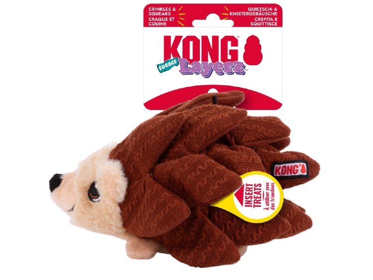 KONG LAYERZ FORAGE HEDGEHOG MEDIUM