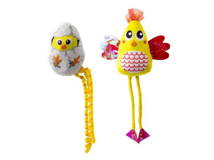 KONG SCRATTLES CHICKEN 2PK