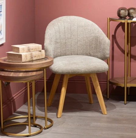 TARA LANE LAINEY CHAIR OATMEAL