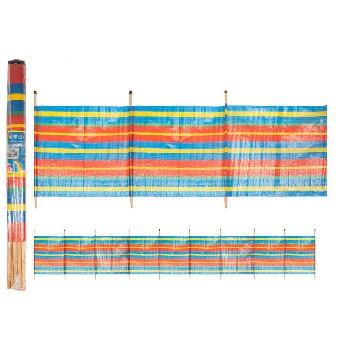 5 FOOT HIGH 10 POLE WINDBREAKER