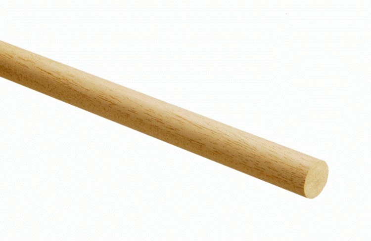 LIGHT HARDWOOD DOWEL 15MMX2.4M