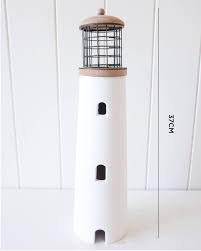 LIGHTHOUSE WITH BASE 33.5 X 15.5CM