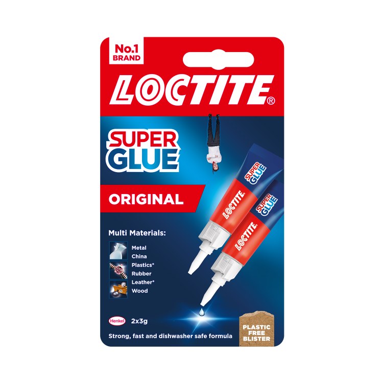 LOCTITE SUPERGLUE DUO LIQUID 2 X 3 GRM