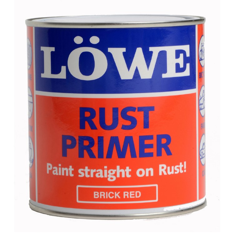 LOWE RUST PRIMER 3KG - BRICK RED