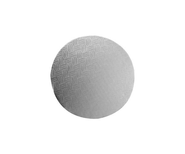 MASON CASH 12&quot;X12MM ROUND SILVER CAKE DRUM