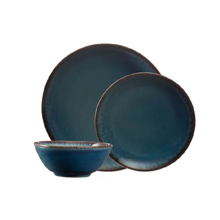 MASON CASH REACTIVE BLUE 12PCE DINNER SET
