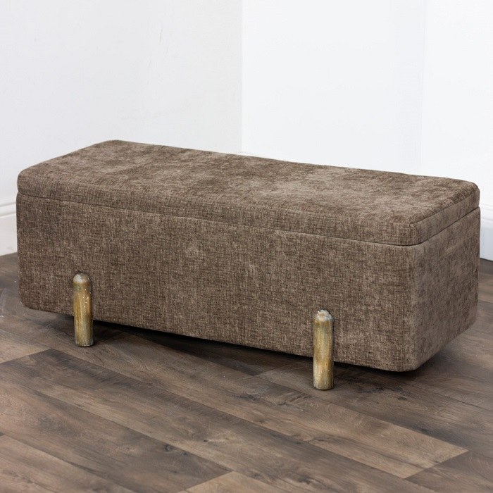 MAYA STORAGE BENCH CAPPUCINO - SMALL