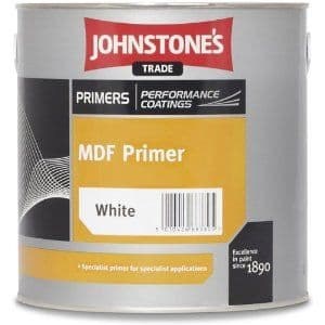 JOHNSTONES MDF PRIMER 1LTR - BRILLIANT WHITE
