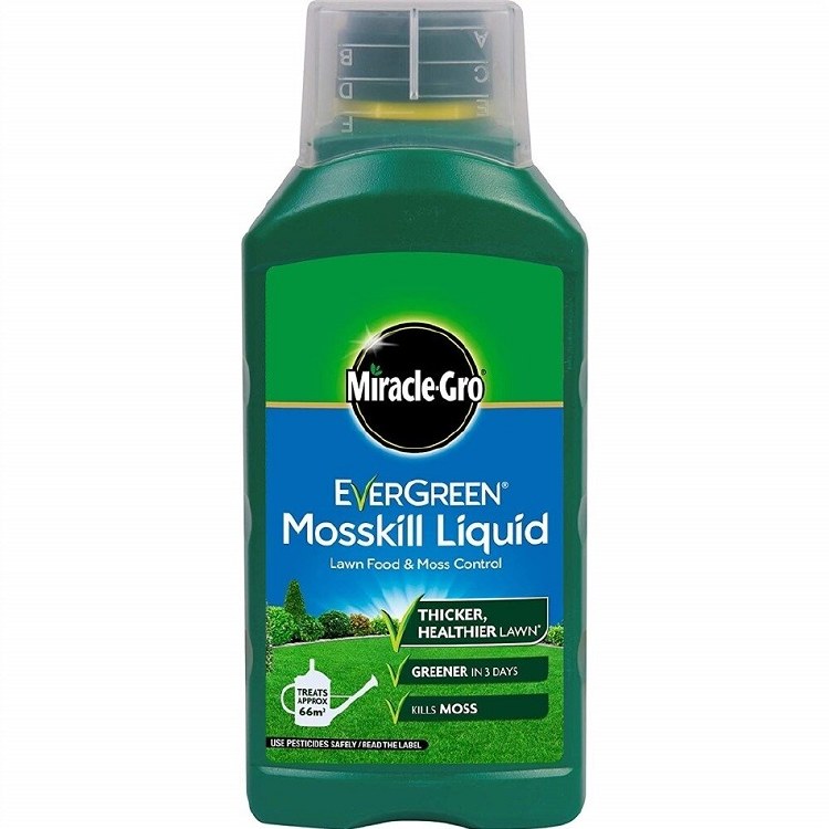EVERGREEN MOSSKILL FEED &amp; MOSS LIQUID CONCENTRATE 1 LITRE