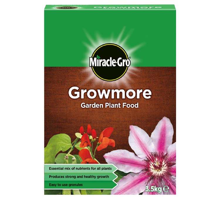 MIRACLE-GRO GROWMORE GARDEN PLANT FOOD 3.5 KG