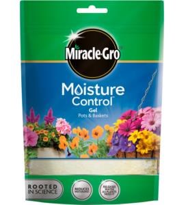 MIRACLE GRO MOISTURE CONTROL WATER STORING GEL FOR POTS AND BASKETS