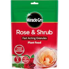 MIRACLE GRO FAST ACTING ROSE AND SHRUB GRANULES