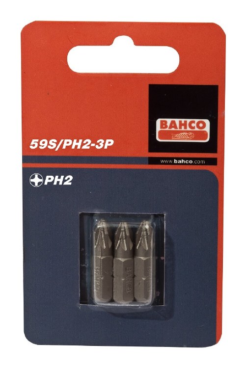 BAHCO 59S/PH2-3P NO2 PHILLIPS BIT 25MM