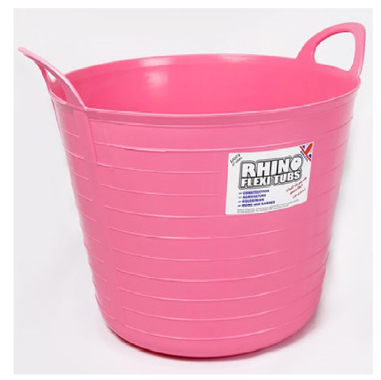 PINK 40 LITRE FLEXITUB