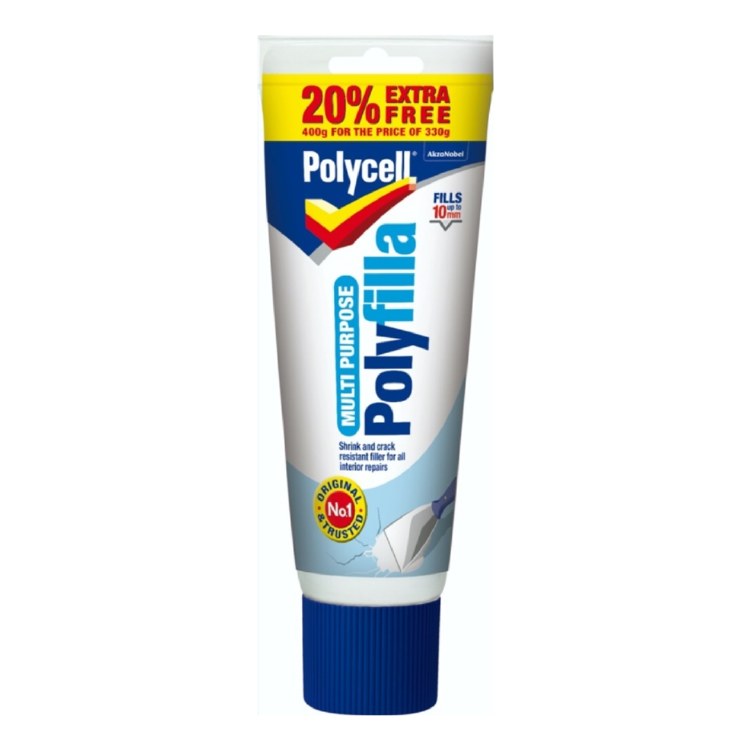 POLYCELL MULTIPURPOSE POLYFILLA 330G