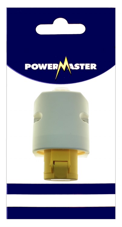 POWERMASTER 110V 16 AMP 2 PIN + EARTH SOCKET