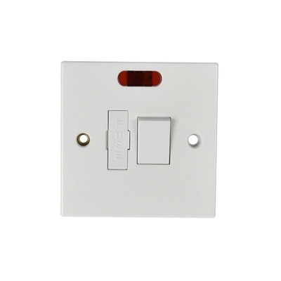 POWERMASTER 13 AMP SWITCHED CONNECTION UNIT WITH NEON
