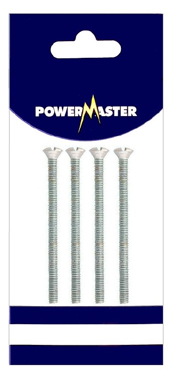 POWERMASTER 3.5 MM X 75 MM SOCKET SCREWS NP - 4 PACK
