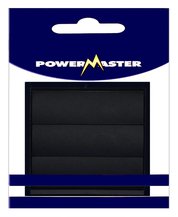 POWERMASTER 4" BLACK GRAVITY VENT