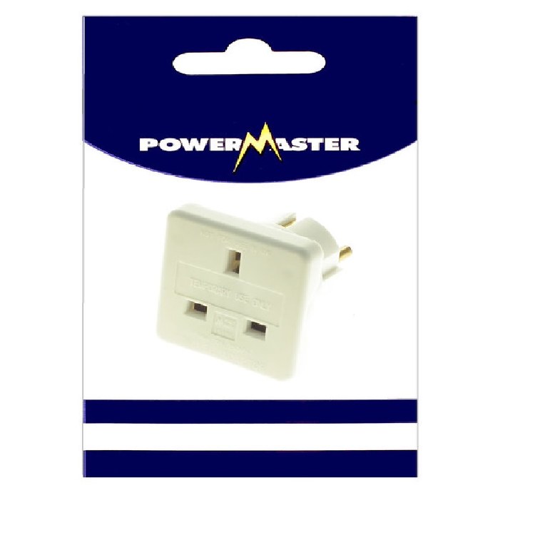 POWERMASTER CONTINENTAL TRAVEL ADAPTOR