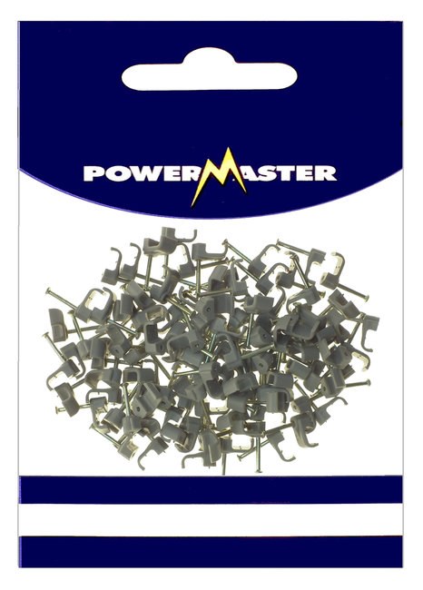 100 PCE 1.5SQ T&amp;E CABLE CLIPS GREY