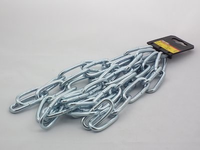PREMIER 2 MTR 6 X 42 MM BRIGHT ZINC PLATED WELDED CHAIN