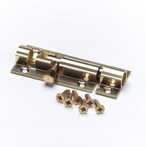 PREMIER 4" BRASS BARREL DOOR BOLTS