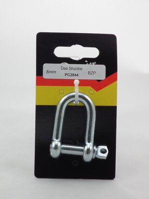 PREMIER 8 MM DEE SHACKLES B.Z.P.