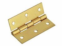 PREMIER 2 PCE 3&quot; EXTRUDED BRASS BUTT HINGE