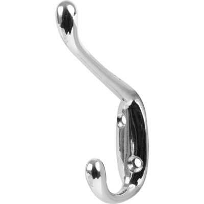 PREMIER HAT &amp; COAT HOOK CHROME