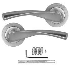 RADIUS PHINE POLISHED CHROME HANDLES CLAM PAIR