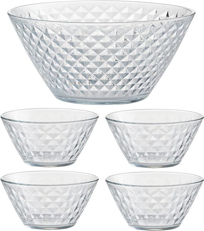 RAVENHEAD ESSENTIALS JEWEL 5 PIECE BOWL SET