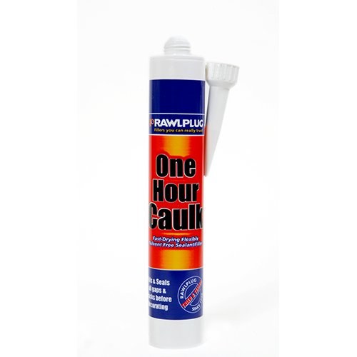 RAWLPLUG ONE HOUR DECORATING CAULK 300 ML