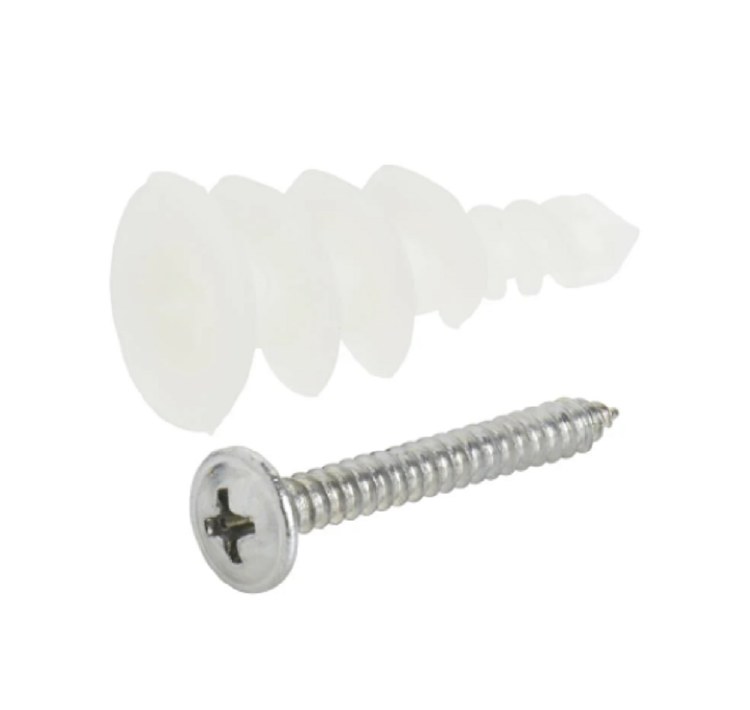 RAWLPLUG NYLON SELF DRILL FIXING 3.9X32 22MM 6PK
