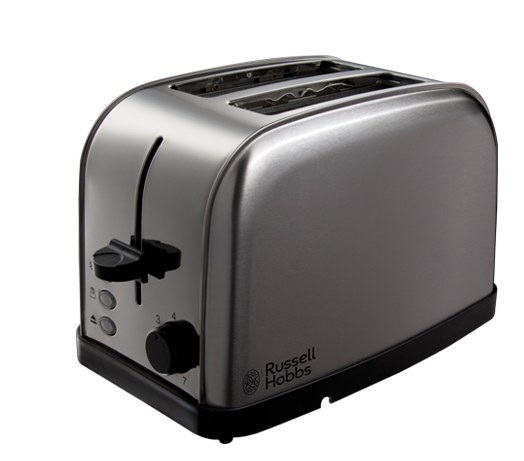 RUSSELL HOBBS 2 SLICE STAINLESS STEEL TOASTER