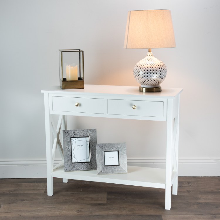 RIVERA 2 DRAWER CONSOLE TABLE