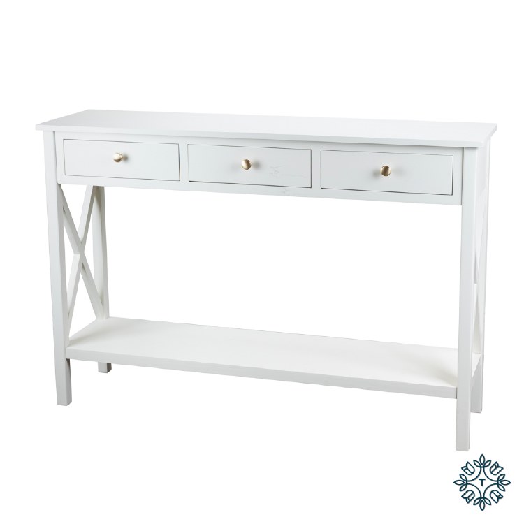 RIVERA 3 DRAWER CONSOLE TABLE