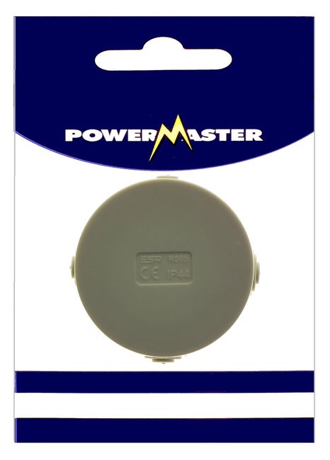 POWERMASTER 80 MM ROUND JUNCTION BOX