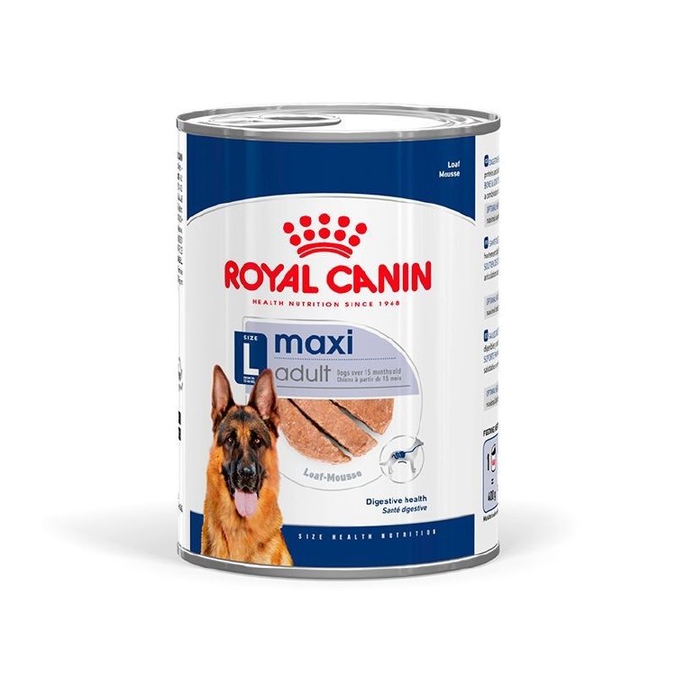 ROYAL CANIN MAXI ADULT TINNED FOOD 410G