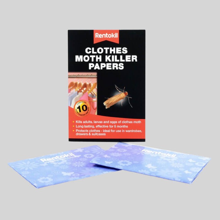 RENTOKILL MOTH KILLER PAPERS