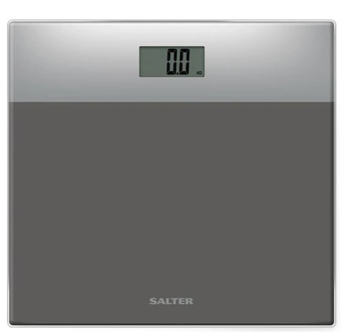 SALTER BATHROOM SCALE GLASS TWO TONE