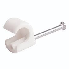 SASTA 14MM ROUND CABLE CLIPS