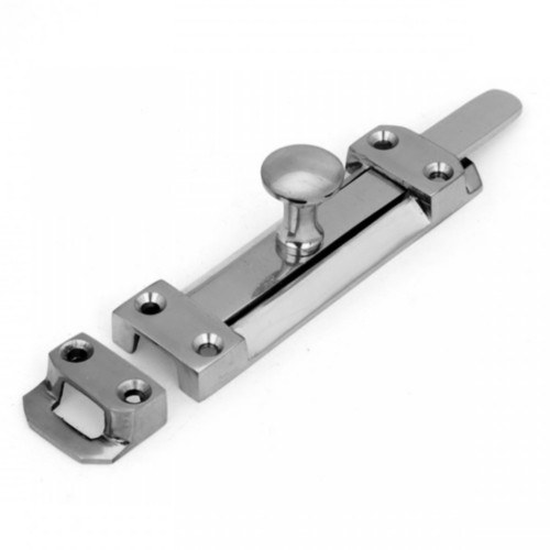 6" CHROME SLIDE BOLT